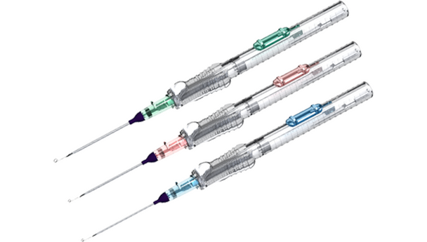 BD Accucath Ace IV Catheter – 20 g, 1.25 in Length, Basic Tray, 55 mL/min Gravity Flow Rate