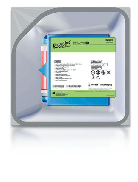 BD Powerloc Safety Infusion Set PAK with Y-Injection Site – 20 Gauge, 0.75 in Length, 5/case