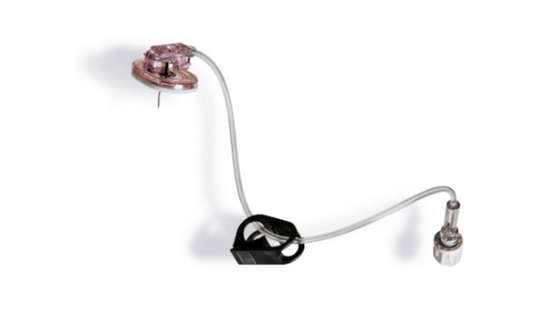 BD Safestep Huber Needle Set – Without Y-Injection Site, 22 Gauge x 0.75 in, 25 per Shelfpack, Port Access