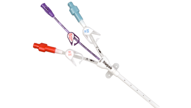 BD Power-Trialysis Slim-Cath Short-Term Dialysis Catheter – 20 cm, Straight Extension Legs