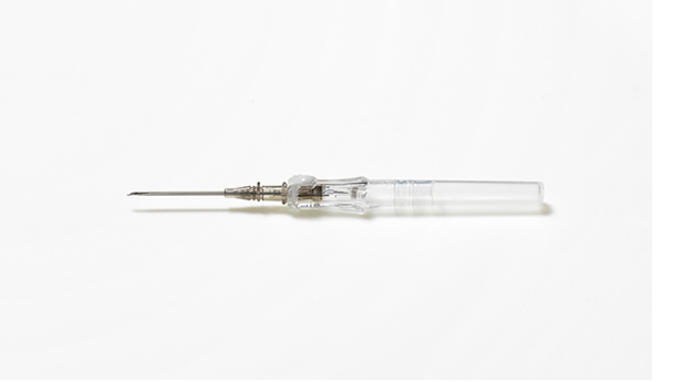 BD Insyte Autoguard Shielded IV Catheter – 16 Gauge, 1.16 in Length, 220 mL/min Flow Rate, Gray Hub