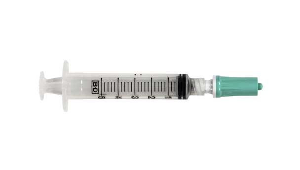 BD Texium Bonded Syringe with Closed Male Luer – 5 mL Priming Volume, Fluid Path Sterile, 100/case