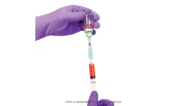 BD Texium Bonded Syringe with Closed Male Luer – 5 mL Priming Volume, Fluid Path Sterile, 100/case