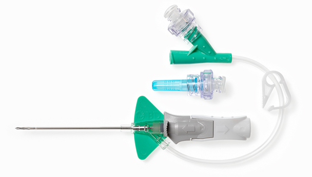BD Nexiva Closed IV Catheter System – Dual Port, BD Q-Syte Needle-Free Connector, 18 g X 1.75 in