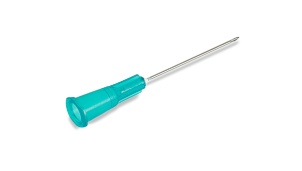 BD Precisionglide Needle – 23 g X 1 in., Thin Wall, Sterile, Single-Use, Turquoise Hub, 100/box, 1, 000/case
