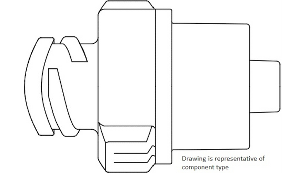 BD Q-Syte Needle-Free Connector with 20 cm Y Macro Bore Extension Set – Spin Nut, 1.4 mL Priming Volume