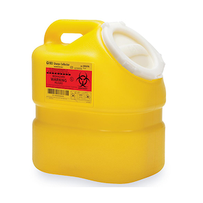 BD Sharps Container Quick Release Strap – Nylon Bracket, Black, 8 in x 0.5 in x 1.4 in, Compatible with BD