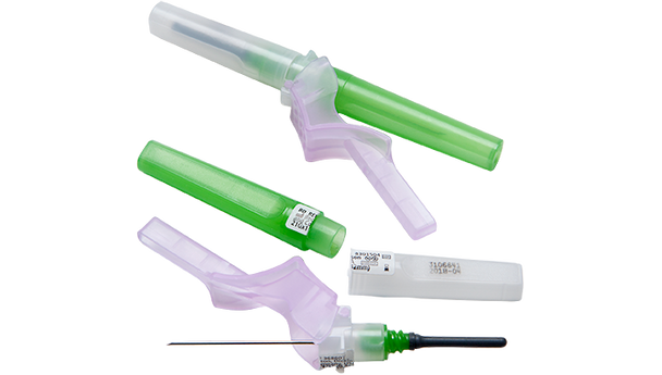 BD Vacutainer Eclipse Blood Collection Needle – 22 g X 1.25 in, Safety Shield, Preattached Holder