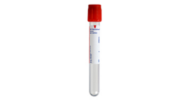 BD Vacutainer Serum Tubes – 13x100 mm, 6 mL Draw Volume, Clot Activator, Silicone Coated, Red Closure