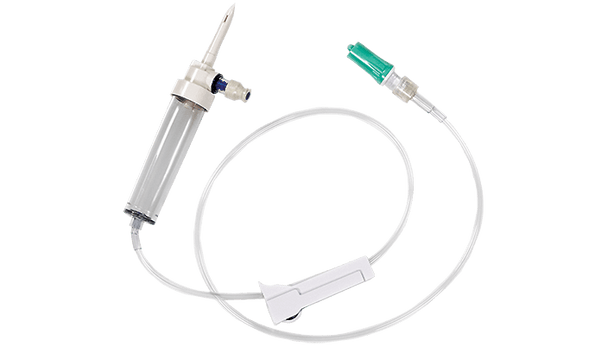 BD Alaris Gravity Administration Set – 104 in Length, 20 Drop, 2-Piece Luer Lock, 3 Smartsite Y-Sites