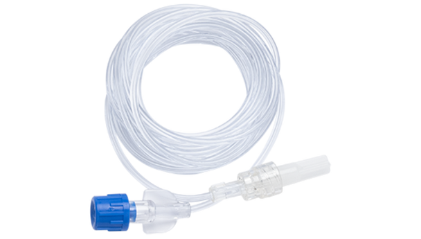 BD Alaris IV Extension Set – Microbore Tubing, Spin Male Luer Lock, 72 in Length, 0.4 mL Priming Volume