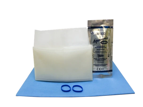 Aspen Surgical 5.5 X 36 in Sterile Soft Probe Cover Kit – Polyurethane, Telescopic Fold, 3D End