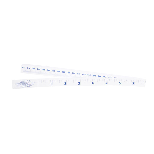 Dukal Tech-Med Paper Tape Measure – 24 in Length, Disposable, Non-Sterile, 1000 per Box, 2.65 lb