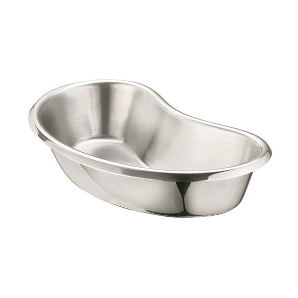 Dukal Tech-Med Stainless Steel Emesis Basin – 18/8 Stainless Steel, 6 in Size, 12/BX Packaging