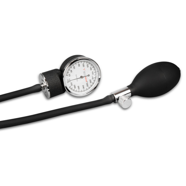 Dukal Deluxe sphygmomanometer – adult size, black nylon cuff, 0.91 lb weight, 20.5 × 5.5 in cuff