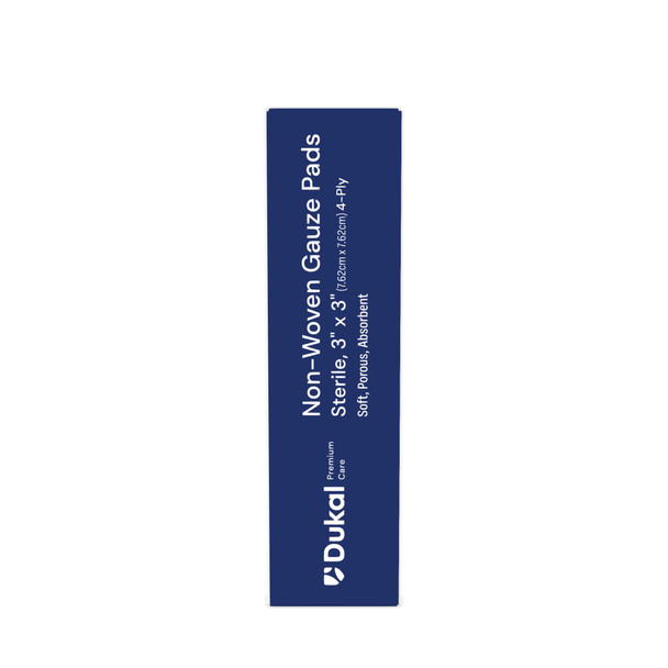 Dukal Sterile Non – Woven Gauze Pads – 3" X 3", 4 – Ply, 1/pk, 10 Pk/bx, 36 Bx/cs – brand_name Dukal