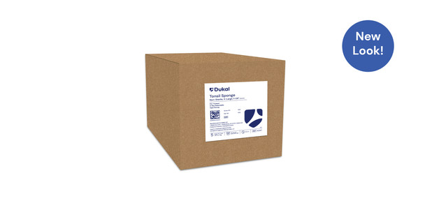 Dukal American X-Ray Detectable Tonsil Sponges – 1-1/4 in XL Size, 100/BG Packaging, 4.55 lb Case