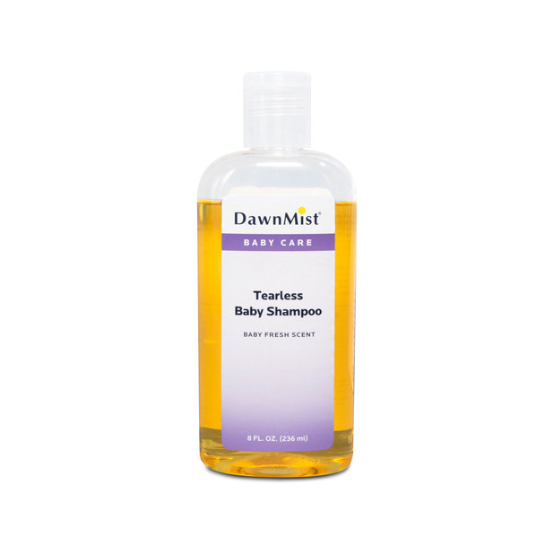 Dukal Tearless Baby Shampoo – pH Balanced Formula, 8 oz Bottle, Gentle on Hair and Eyes, 48/CS Packaging