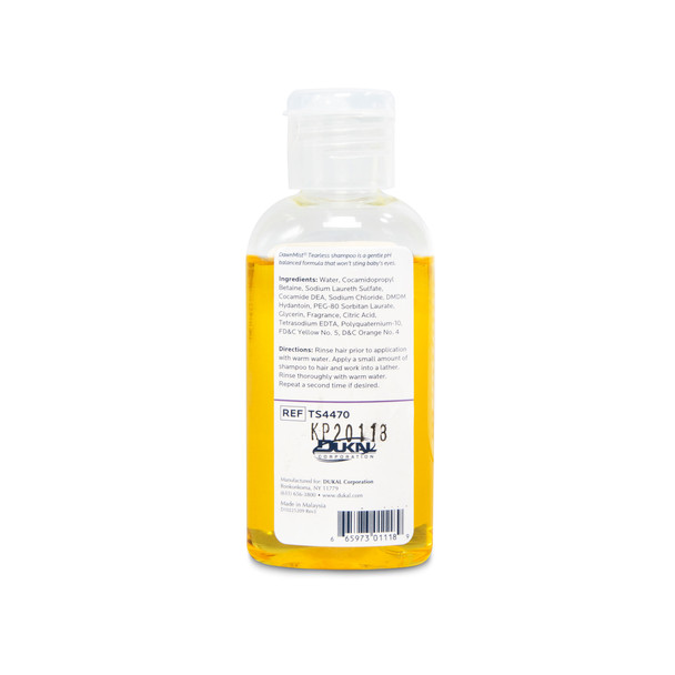 Dukal Tearless Baby Shampoo – 2 oz Size, 144/cs Packaging, PH Balanced Formula – brand_name DawnMist