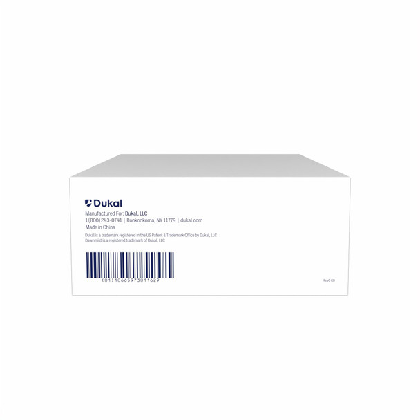 Dukal DawnMist Toothbrush – Soft Polypropylene Bristles, Individually Packaged, 144/BX, 10 BX/CS