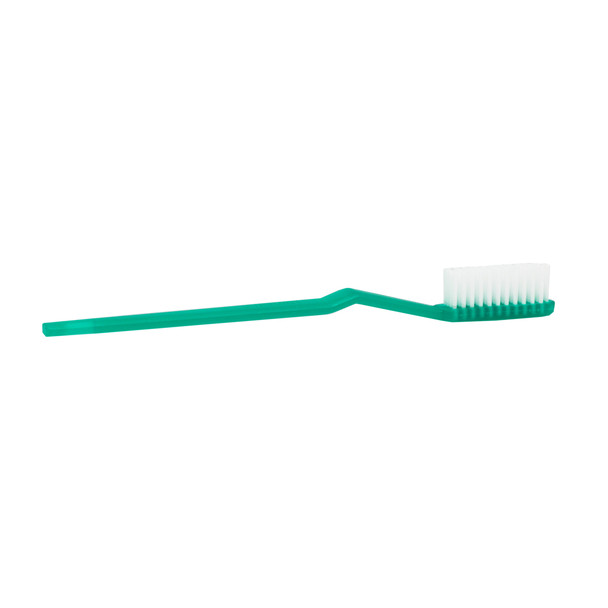Dukal DawnMist Toothbrush – Soft Polypropylene Bristles, Individually Packaged, 144/BX, Green