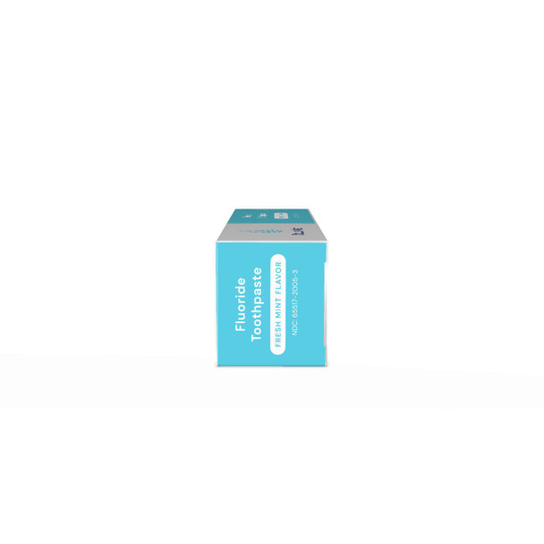 Dukal DawnMist Fluoride Toothpaste – 2.75 oz Tube, Pleasant Mint Taste, Gentle for Sensitive Users