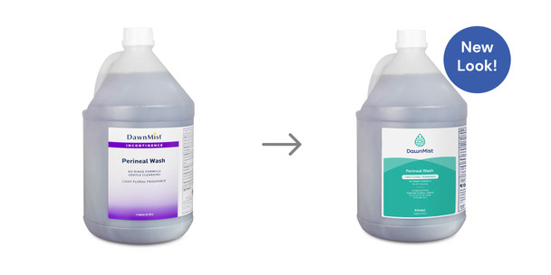 Dukal Perineal Wash – 1 Gallon Rinse-Free Formula, Non-Sterile, 4/CS Packaging, 37.15 lb Case