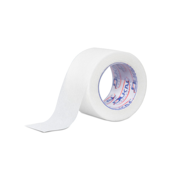 Dukal Paper Tape – 1 in x 10 yd, Lightweight Microporous, Gentle on Skin, 12/BX, 12 BX/CS Packaging