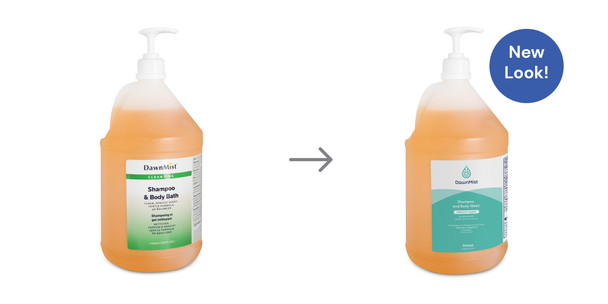 Dukal Shampoo and Body Wash – 1 Gallon Size, 4/CS Packaging, 38.25 lb Weight, Non-Sterile Formula