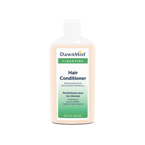 Dukal DawnMist Hair Conditioner – 8 oz Bottle, Alcohol-Free Formula for Soft, Manageable Hair
