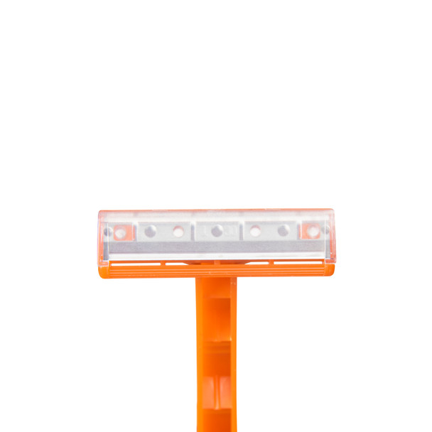 Dukal Standard Single Blade Razor – Orange Color, 100/BX, 20 BX/CS Packaging, 24.15 lb Weight