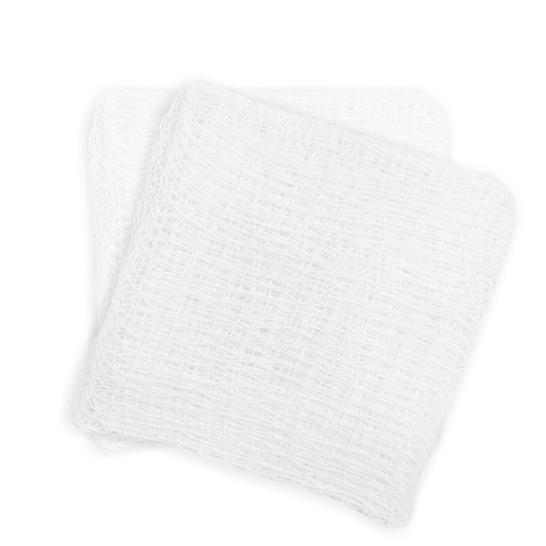 Dukal Premium Care Sterile Type VII Gauze Sponges – 3 x 3 in, 12-Ply, 2/PK, 50 PK/BX, 24 BX/CS