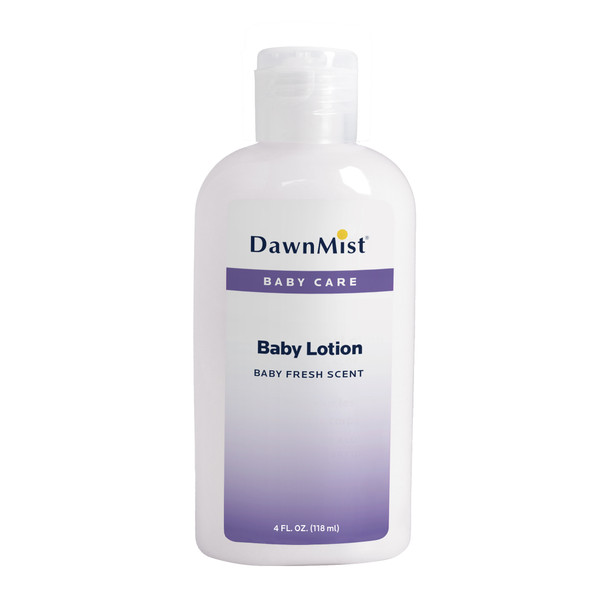 Dukal Baby Lotion – 4 oz Size, Gentle Formula for Delicate Skin, 96/cs Packaging – brand_name DawnMist