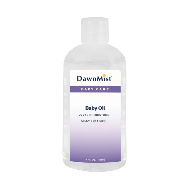 Dukal Baby Oil – Pure Mineral Oil, 4 oz Size, 96/cs Packaging – brand_name DawnMist – size 4 oz