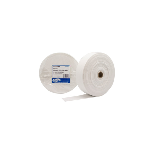 Dukal Gauze Packing Roll – 4 – Ply, 2 in X 100 Yd, 10/cs Packaging, 12.1 lb Weight – brand_name Dukal