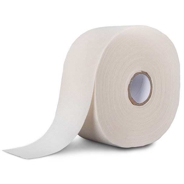 Dukal Waxing Roll Natural Muslin Depilatory Roll – 3.5 in x 100 yds, Maximum Absorption, Will Not Tear