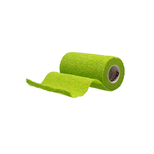 Dukal Cohesive Bandage – 4 in x 5 yd, Assorted Colors, Self-Adherent Wrap, Non-Sterile, 1/PK, 18 PK/BX