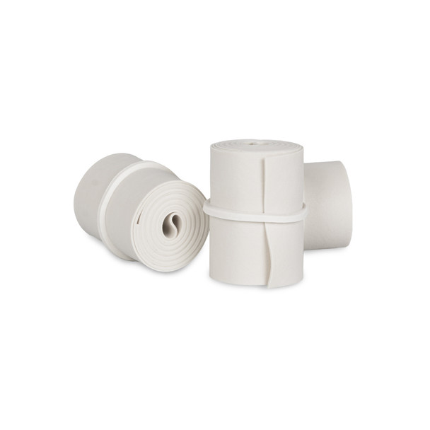 Dukal Tourniquet Rolled and Banded – 18 x 1 in, Synthetic Polyisoprene, White, 250/BG, 4BG/CS