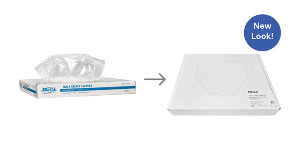 Dukal Chair Sleeves – 27-1/2 x 24 in, Clear, Leak Proof, 225/BX, 3 BX/CS, Non-Sterile, 23.05 lb Case