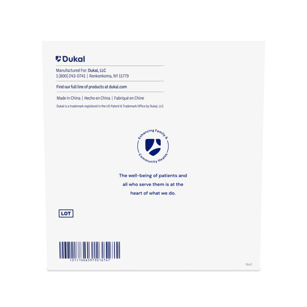 Dukal Xeroform Petrolatum Non-Adhering Dressing – 4 x 4 in, Sterile, 25/BX, 0.67 lb, 1/PK Packaging