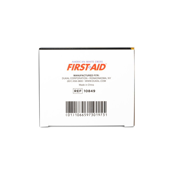 Dukal American Adhesive Bandages – Sterile Stat Strip, 3/4 x 3 in, 100/BX, 12 BX/CS, 2.4 lb