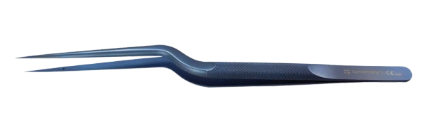 Dukal Aspen Rhoton Bayonet Forceps – 0.5 mm Tip, 216 mm Length, Titanium, Reusable, Latex-Free