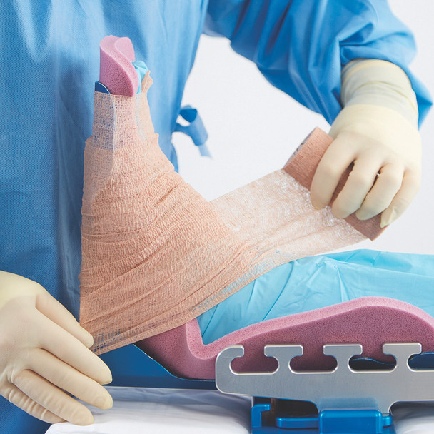 Dukal Aspen XL Hermanator Pink Knee Positioning Pad – Sterile, Single-Use, Latex-Free, Lifespan: Single-Use