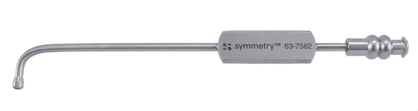 Dukal Aspen Sinus Suction Cannula – Long Curve, 3 mm Diameter, 5.5 in Length, Reusable, Latex-Free