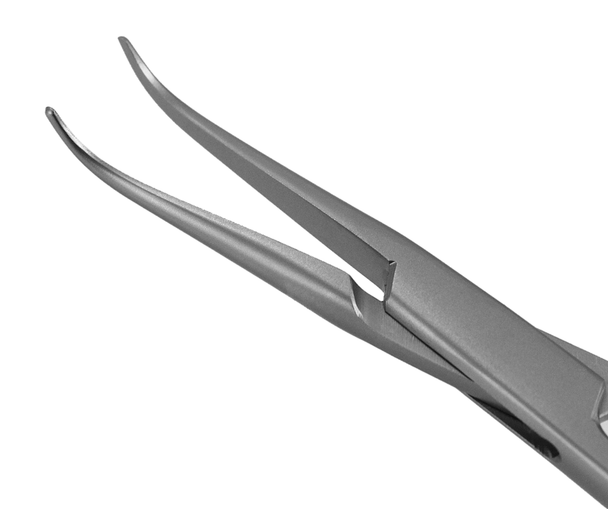 Dukal Aspen Dissector for McCabe Facial Nerve – 26 mm Smooth Angled Jaws, 5.5 in Length, Reusable, Latex-Free