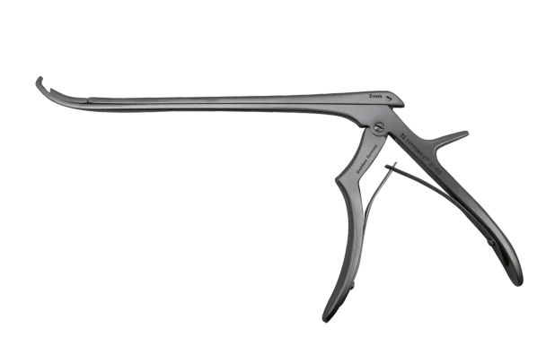 Dukal Aspen Kerrison Rongeur Curved Up – 3 mm Bite, 8 in Length, Reusable, Latex-Free, Spine Surgery