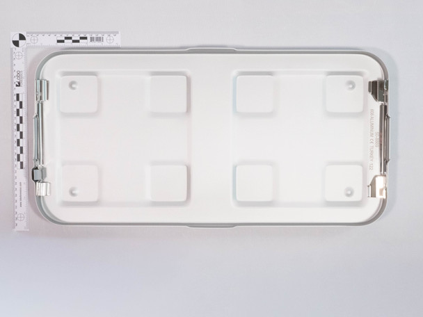 Dukal Aspen Quadlock Security Lid – Full Length, Reusable, Latex-Free, Advanced Lid Attachment