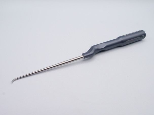 Dukal Aspen Microsect Forward Angle Curette – Size 4, 10 in Length, Ergonomic Design for Spine Surgery
