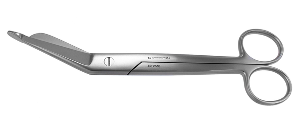 Dukal Lister Bandage Scissors – 7 1/8 in Length, Reusable, Latex-Free, Stainless Steel Blades, Precision
