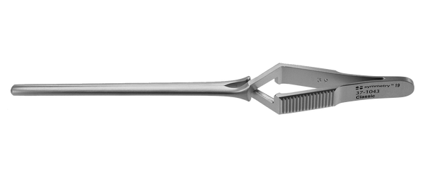 Dukal DeBakey Bulldog Cross-Action Clamp – Straight, 120 mm Length, Reusable, Latex-Free, Surgical Instrument